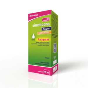 SIMETICONA 75MG/ML LARANJA BIOSINTETICA CAIXA 15ML EMULSAO GOTAS