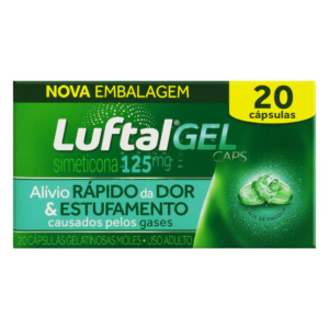LUFTAL 125MG C/20 CAPSULAS GEL