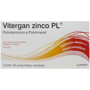 VITERGAN ZINCO PL C/30 COMPRIMIDOS