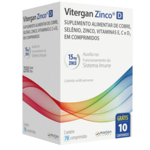 VITERGAN ZINCO D 70 COMP