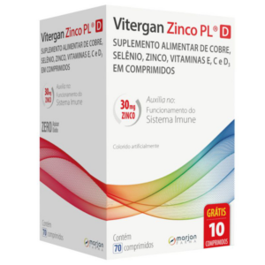 VITERGAN ZINCO PL D   70 COMP