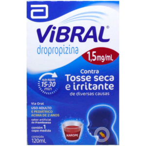 XAROPE VIBRAL 7.5MG INFANTIL 120ML
