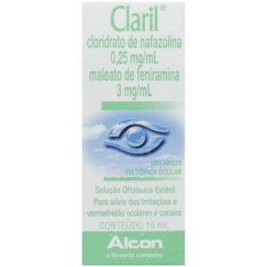 CLARIL SOLUCAO OFTALMICA 15ML