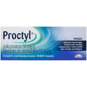 PROCTYL POMADA 30G + APLICADOR