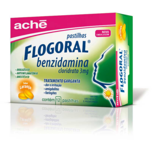 FLOGORAL LARANJA C/12 PASTILHAS