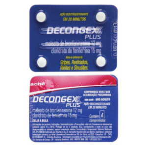 DECONGEX PLUS CAIXA HOSPITALAR C/25X4