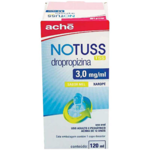 NOTUSS TSS 3,0MG 120ML ADULTO