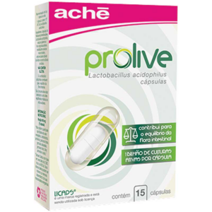 PROLIVE 55MG C/15 CAPSULAS