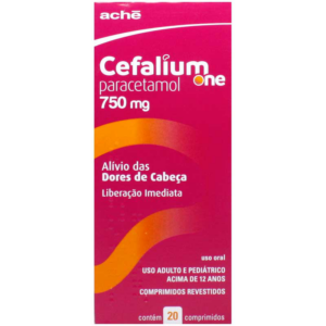 CEFALIUM ONE 750MG C/20 COMPRIMIDOS REV