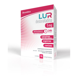 LUR DESLORATADINA 5MG 10 COMPRIMIDOS