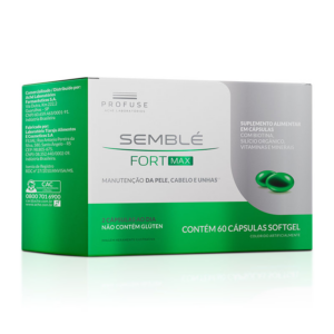 SUPLEMENTO VITAMINICO PROFUSE SEMBLE FORT MAX C/60 CAPSULAS