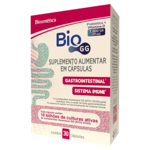 SUPLEMENTO ALIMENTAR BIO GG CAIXA 30 CAPSULAS