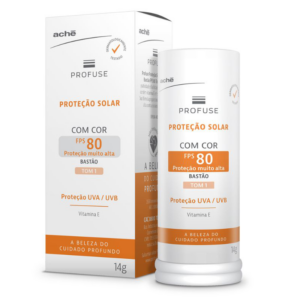PROFUSE PROTETOR SOLAR BASTAO FPS80 TOM 1 14G