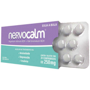 NERVOCALM 250MG C/20 COMPRIMIDOS