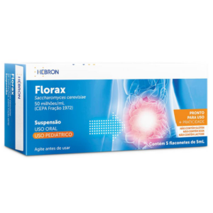 FLORAX PEDIATRICO SUSPENSAO 5ML 5 FLACONETES