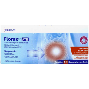 FLORAX SM FRAMBOESA ADULTO 5ML C/10 FLACONETES