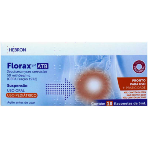 FLORAX SM FRAMBOESA PEDIATRICO 5ML C/10 FLACONETES