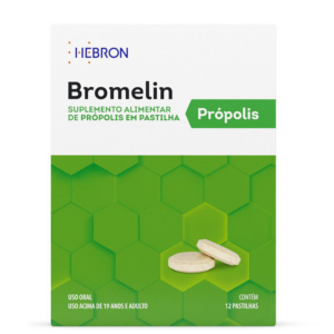 BROMELIN PROPOLIS  12 PASTILHAS