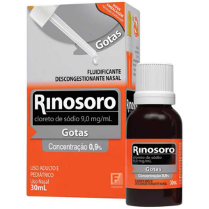 RINOSORO GOTAS PEDIATRICO 30ML (NOVO)
