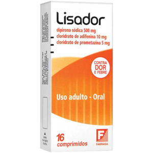 LISADOR C/16 COMPRIMIDOS