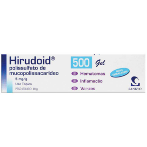 HIRUDOID 500MG GEL 40G