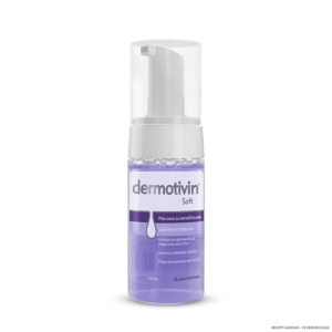 DERMOTIVIN SOFT SABONETE FACIAL ESPUMA PELE SECA OU SENSIVEL 130ML