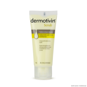 DERMOTIVIN SCRUB SABONETE LIQUIDO CREMOSO ESFOLIANTE 60G