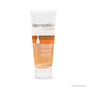 DERMOTIVIN OIL CONTROL SABONETE LIQUIDO FACIAL PELE OLEOSA 70ML