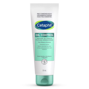 CETAPHIL OIL CONTROL SABONETE DE LIMPEZA PROFUNDA ANTIOLEOSIDADE 124ML