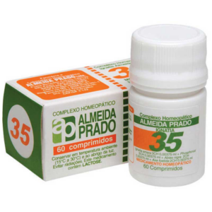 COMPLEXO HOMEOPATICO ALMEIDA PRADO 35 C/60 CAPSULAS