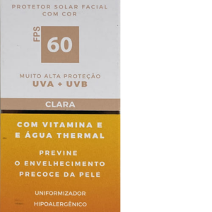 PROTETOR SOLAR IMECAP ACTSUN CLARO FPS60 50G