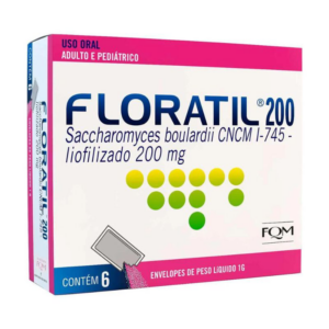 FLORATIL 200MG PEDIATRICO C/6 ENVELOPES