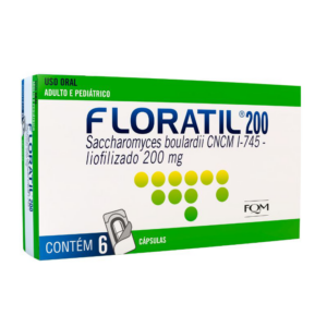 FLORATIL 200MG BLISTER C/6 CAPSULAS GELATINOSAS DURAS