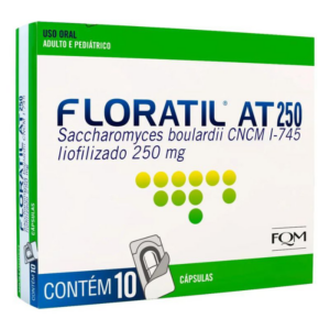 FLORATIL AT 250MG C/10 CAPSULAS
