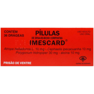 IMESCARD C/36 PILULAS