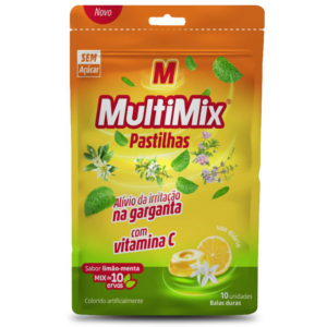 MULTIMIX PASTILHAS ADULTO LIMAO-MENTA