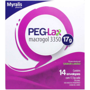 PEG-LAX C/14 ENVELOPES 17,5G SABOR LIMAO