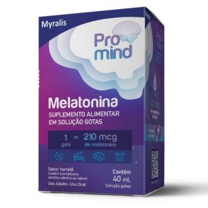 PROMIND MELATONINA GOTAS SABOR HORTELA 40ML