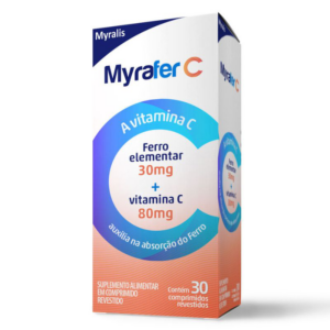 MYRAFER C 80MG+30MG C/30 COMPRIMIDOS REVESTIDOS