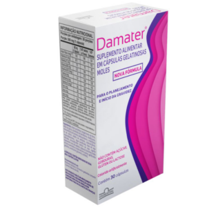 DAMATER C/30 CAPSULAS GELATINOSAS