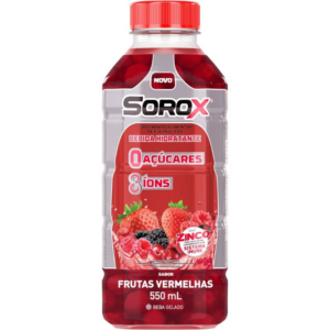 ISOTONICO SOROX FRUTAS VERMELHAS 550ML