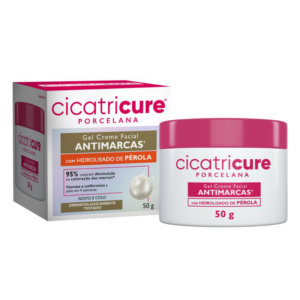 GEL CREME FACIAL ANTIMARCAS CICATRICURE PORCELANA 50G