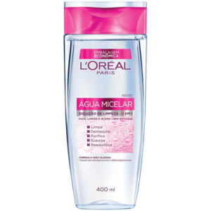 AGUA MICELAR SOLUCAO DE LIMPEZA 5 EM 1 LOREAL PARIS 400ML