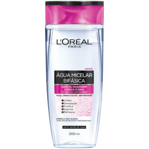 AGUA MICELAR BIFASICA LOREAL PARIS 200ML