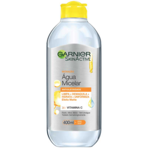 AGUA MICELAR VITAMINA C ANTIOLIOSIDADE GARNIER SKINACTIVE 400ML