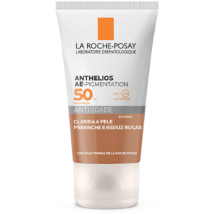 ANTHELIOS PROTETOR SOLAR FACIAL ANTI-IDADE FPS50 PELE MORENA 40G
