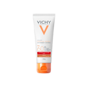 PROTETOR SOLAR FACIAL VICHY CAPITAL SOLEIL UV-PIGMENT CONTROL FPS60 COR 4.0 40G