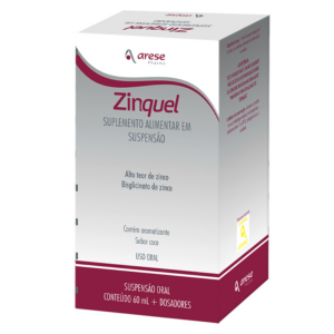 ZINQUEL SUPLEMENTO SUSPENSAO ORAL SABOR COCO 60ML + DOSADOR