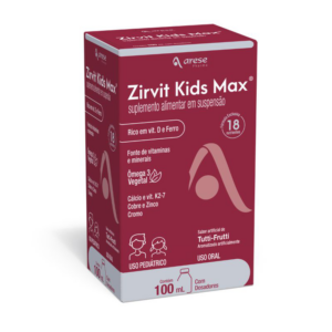 ZIRVIT KIDS MAX SUSPENSAO ORAL 100ML