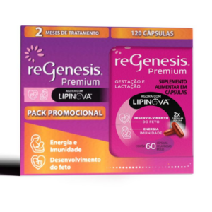 REGENESIS PREMIUM LIPINOVA 2 UNIDADES C/60 CAPSULAS